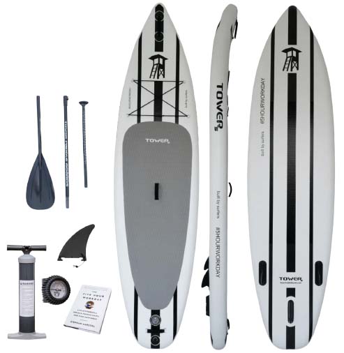 Tower paddle board on sale fin